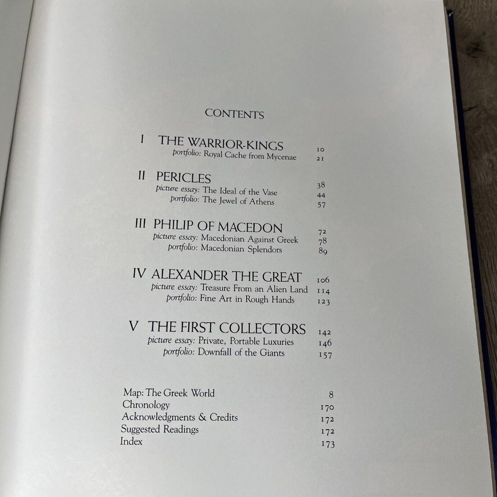 Greek Conquerors Treasures of the World - Stonehenge Press 1982 with foldouts - Picture 8 of 14
